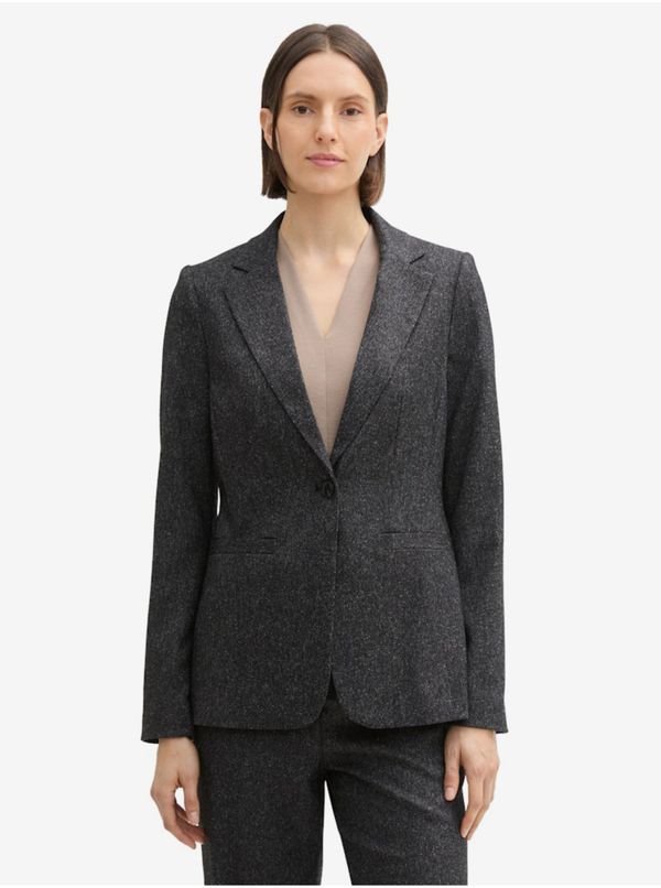 Tom Tailor Dark grey women's blazer Tom Tailor - Women's