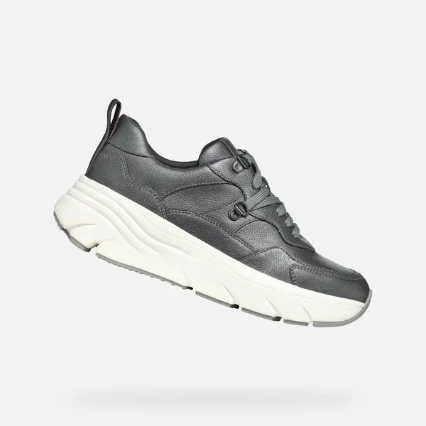 GEOX Dark grey women's sneakers Geox Diamanta - Women's