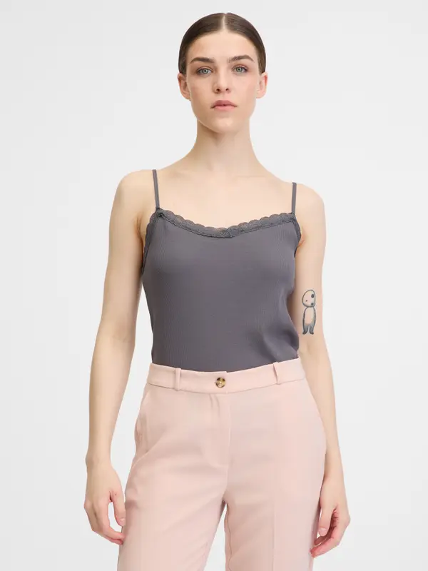Orsay Dark grey women's tank top ORSAY - Women's