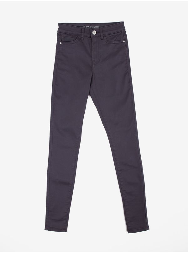 Orsay Dark grey women's trousers ORSAY