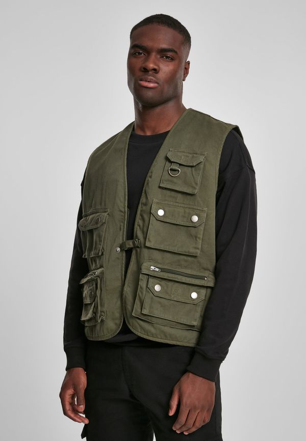 Urban Classics Dark olive work vest