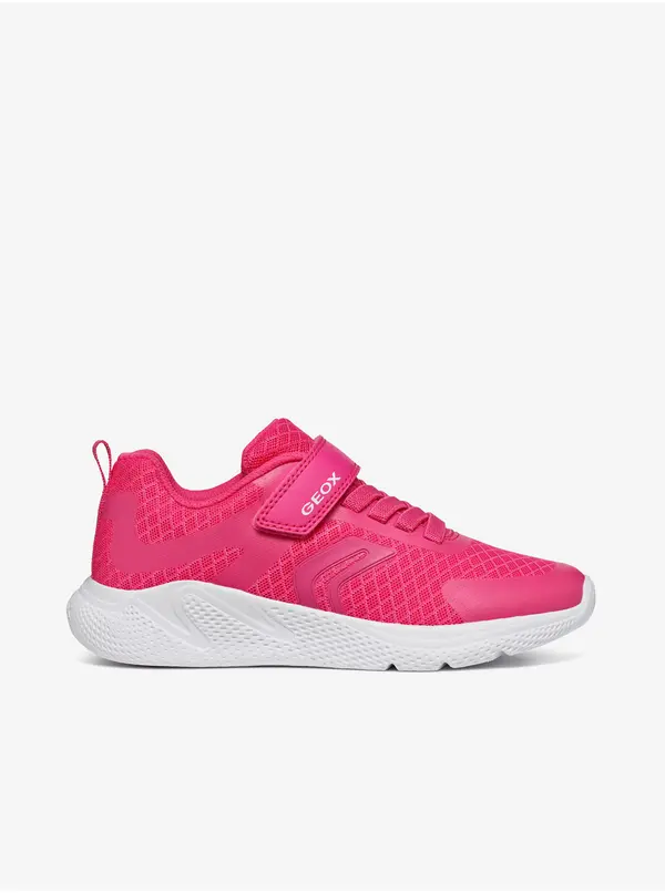 GEOX Dark Pink Girls' Sneakers Geox Sprintye - Girls