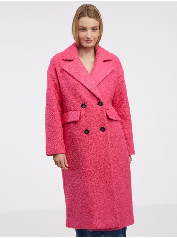 Only Dark pink lady coat ONLY Valeria - Ladies