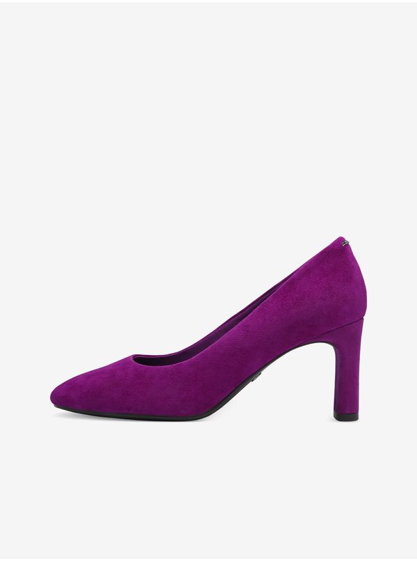 Tamaris Dark purple women's suede pumps Tamaris - Ladies