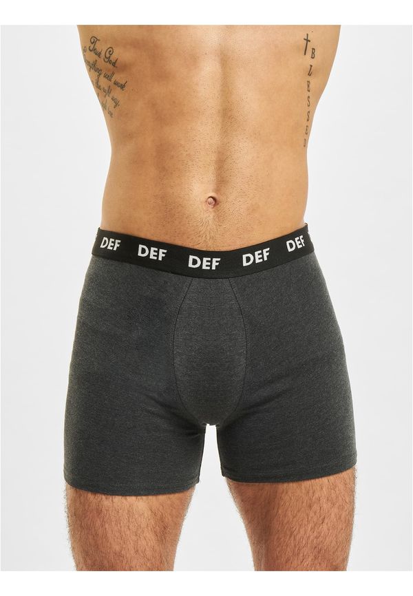 DEF DEF Price of 3-pack boxing shorts anthracite