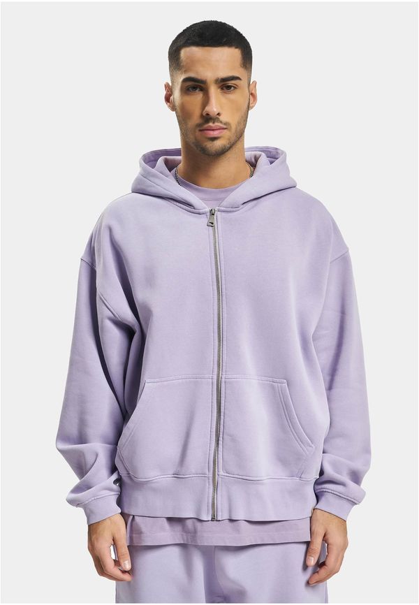 DEF DEF Zipper Hoody Purple Washed