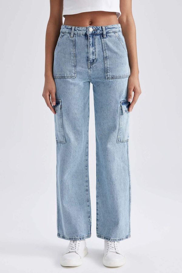 DEFACTO DEFACTO 90'S Wide Leg Cargo Jeans