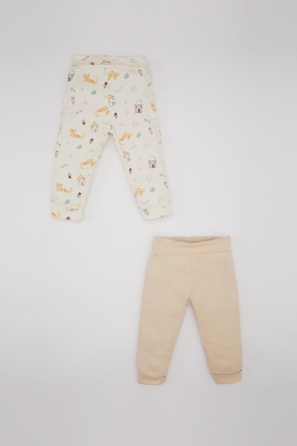 DEFACTO DEFACTO Baby Girl Animal Patterned 2-Piece Bottoms