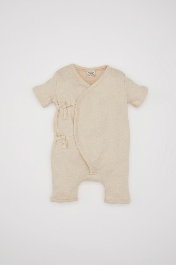 DEFACTO DEFACTO Baby Girl Newborn Short Sleeve Jumpsuit