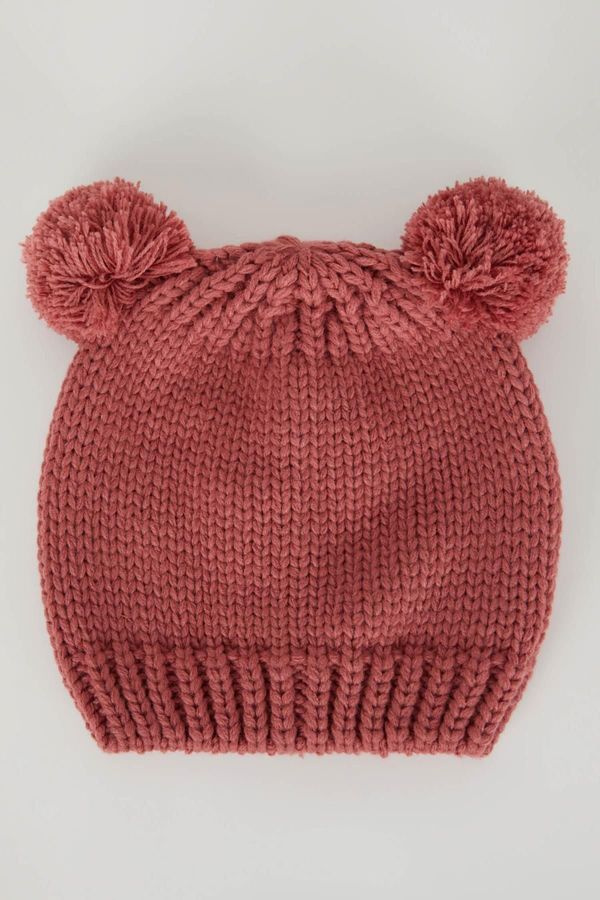 DEFACTO DEFACTO Baby Girl Pompom Beret