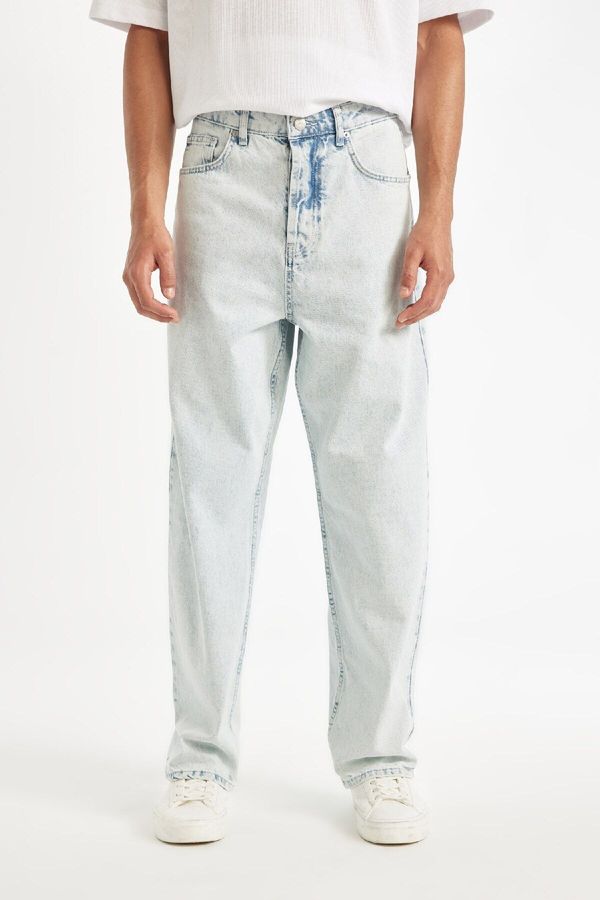 DEFACTO DEFACTO Baggy Fit Wide Cut Normal Waist Wide Leg Jeans