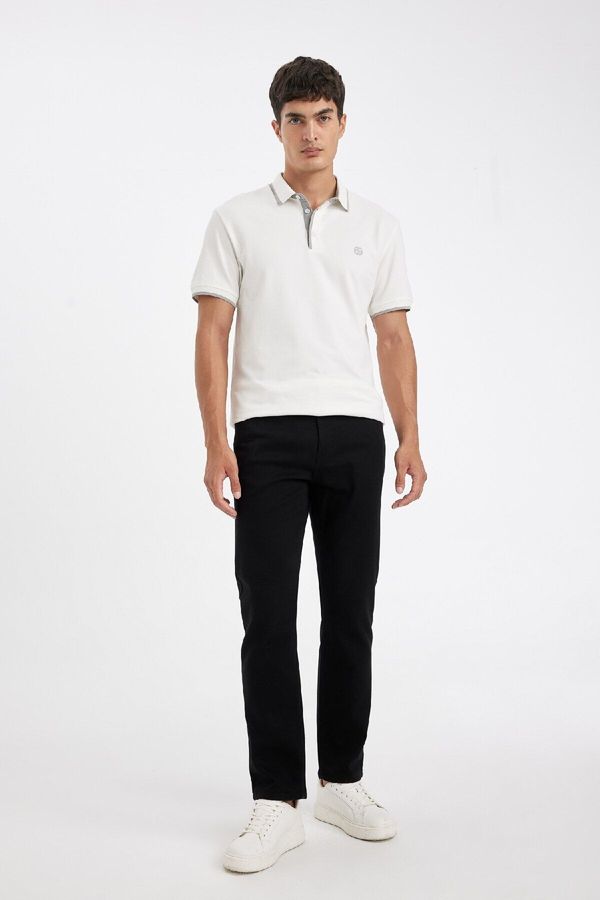 DEFACTO DEFACTO Basic Straight Leg Trousers with Pockets