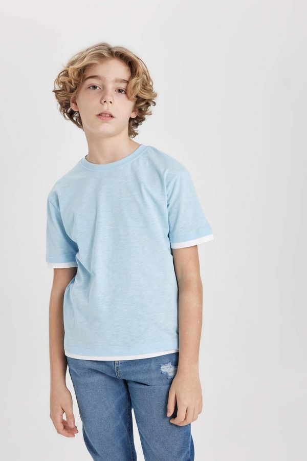 DEFACTO DEFACTO Boy Crew Neck Short Sleeve T-Shirt