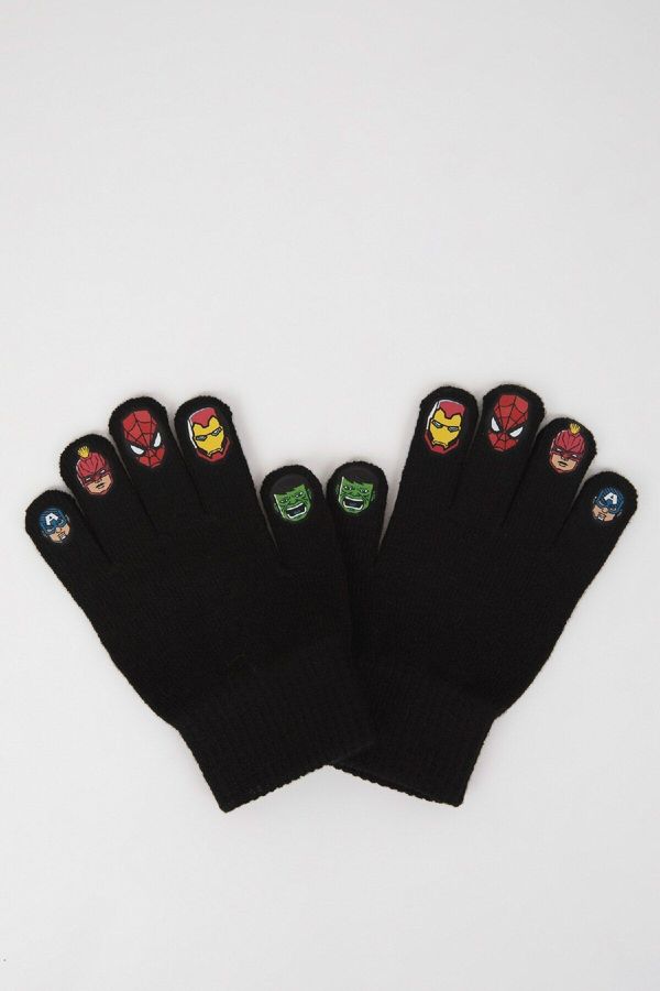 DEFACTO DEFACTO Boy Marvel Avengers Printed Gloves