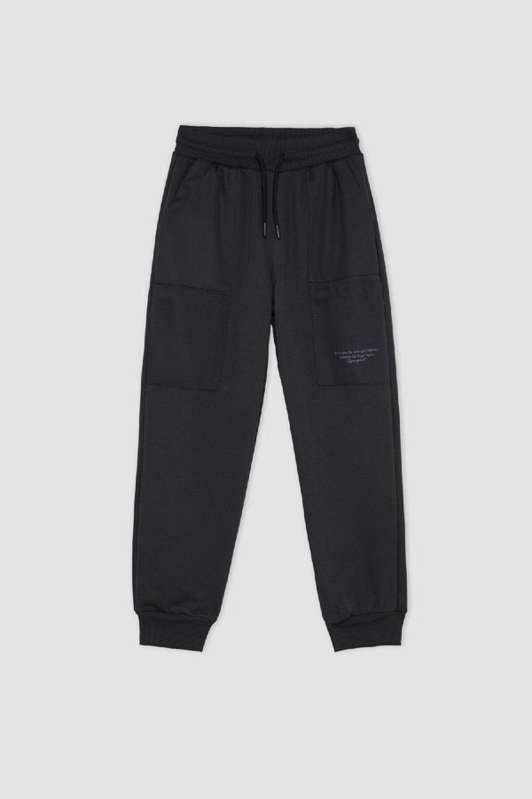 DEFACTO DEFACTO Boy Printed Thick Sweatpants