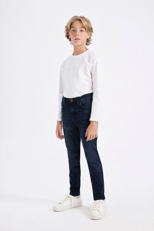 DEFACTO DEFACTO Boy Slim Fit Straight Leg Jean Trousers