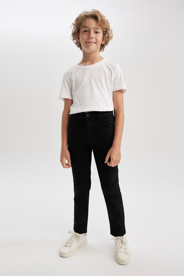 DEFACTO DEFACTO Boy's Back to School Straight Fit Jean Trousers