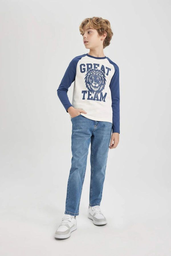 DEFACTO DEFACTO Boy's Balloon Fit Straight Leg Jean Trousers