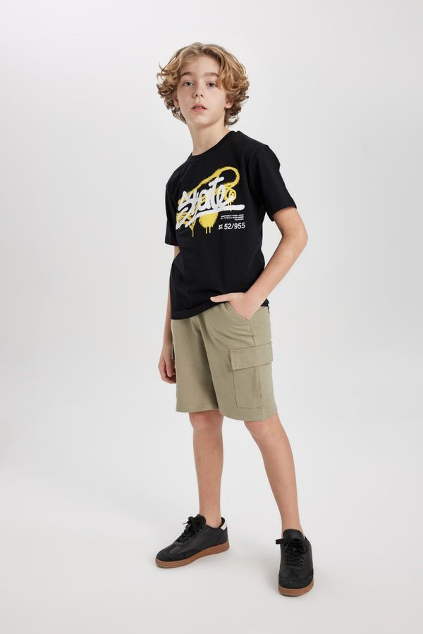 DEFACTO DEFACTO Boy's Cargo Pocket Shorts