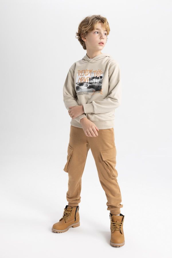 DEFACTO DEFACTO Boys Cargo Trousers with Pocket