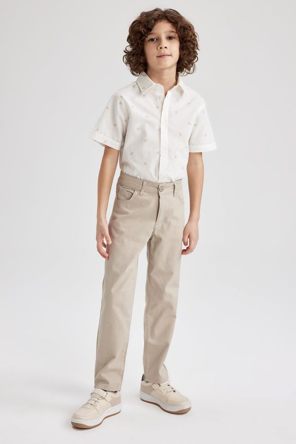 DEFACTO DEFACTO Boy's Gabardine Basic Trousers