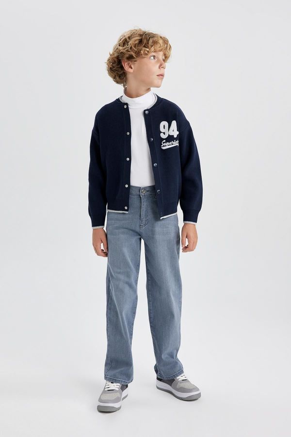 DEFACTO DEFACTO Boy's Loose Fit Standard Leg Jean Trousers