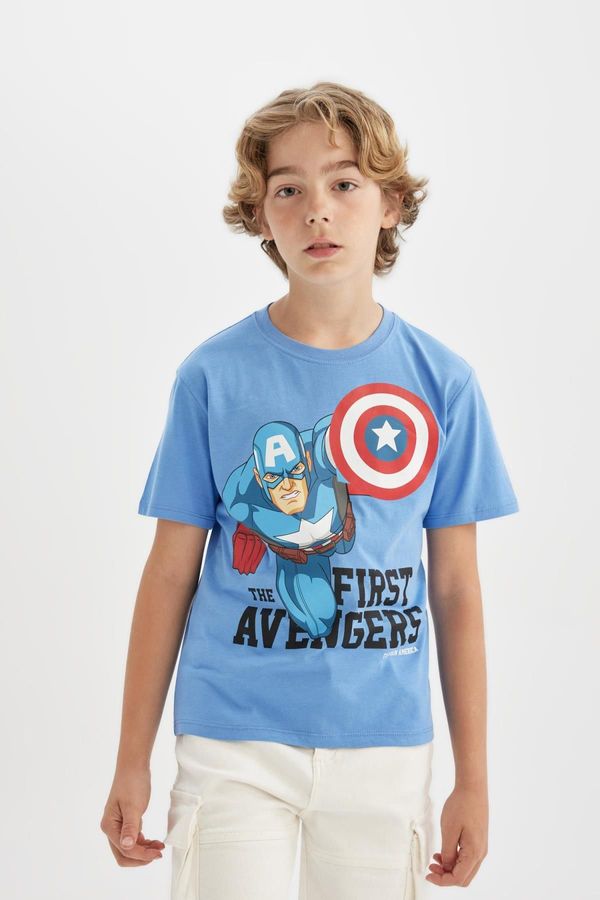 DEFACTO DEFACTO Boy's Marvel Avengers Crew Neck Short Sleeve T-shirt