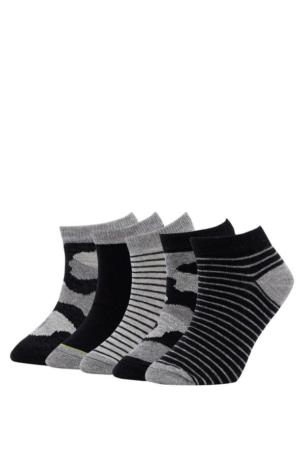 DEFACTO DEFACTO Boys' Patterned 5-pack Booties Socks