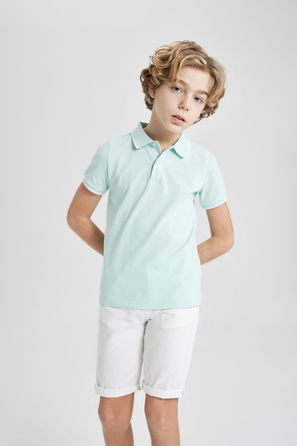 DEFACTO DEFACTO Boys Pique Short Sleeve Polo T-Shirt