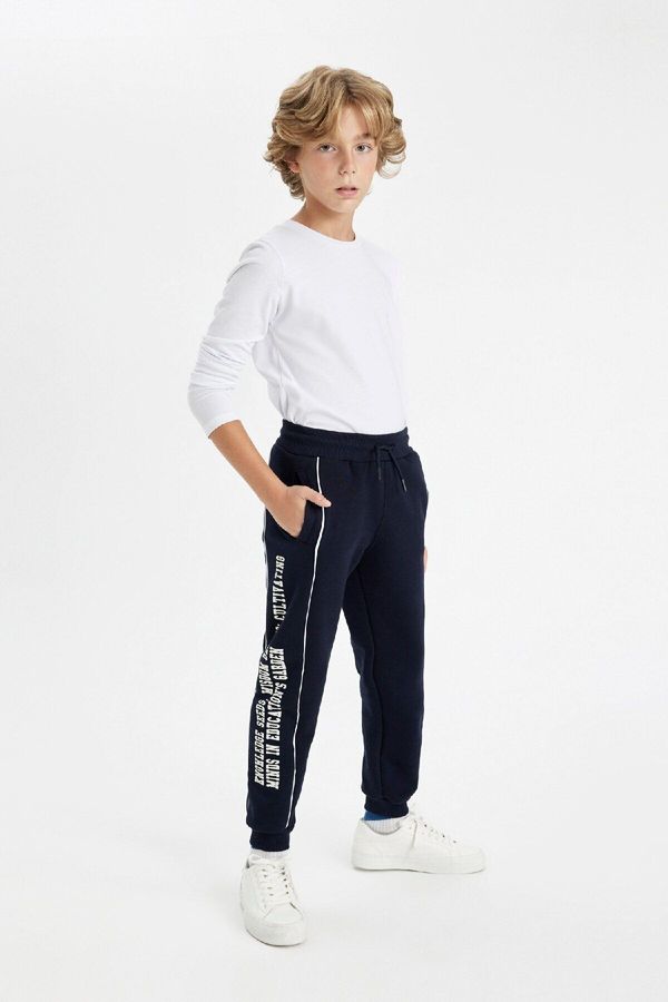 DEFACTO DEFACTO Boy's Printed Thick Sweatpants