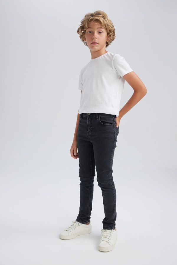 DEFACTO DEFACTO Boy's Slim Fit Narrow Leg Jean Trousers