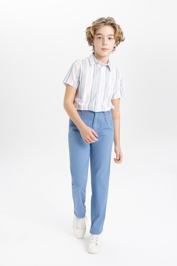 DEFACTO DEFACTO Boy's Standard Leg Gabardine Trousers