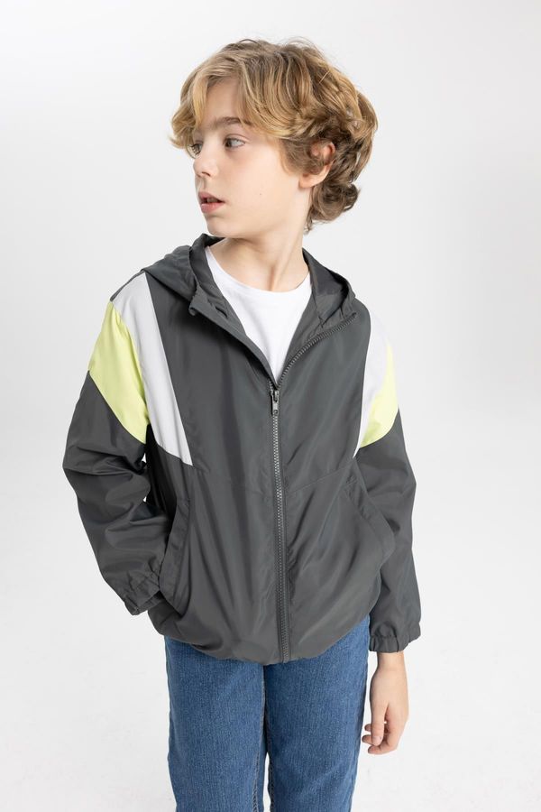 DEFACTO DEFACTO Boys Windproof Hooded Raincoat