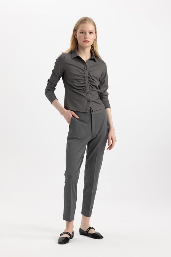 DEFACTO DEFACTO Chino Normal Waist Ankle Length Trousers