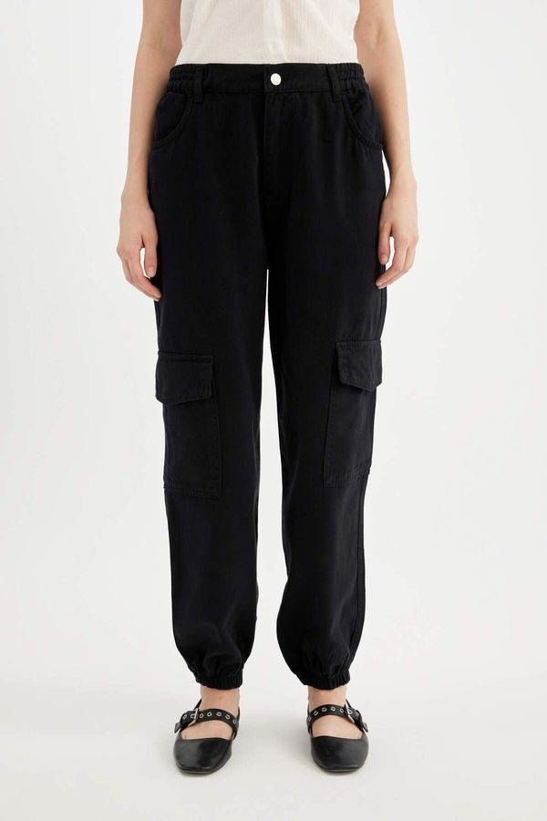 DEFACTO DEFACTO Coool Cargo Jogger Gabardine 100% Cotton Trousers