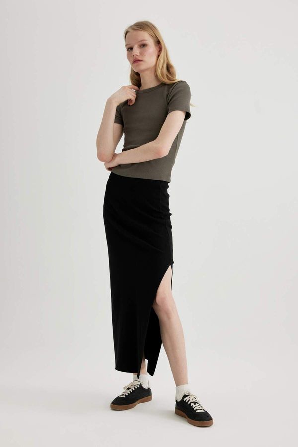 DEFACTO DEFACTO Corduroy Camisole Maxi Skirt