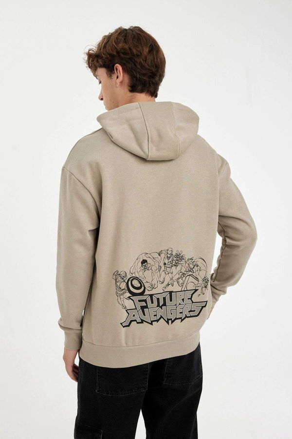 DEFACTO DEFACTO DFC - Marvel Avengers Boxy Fit Hooded Sweatshirt