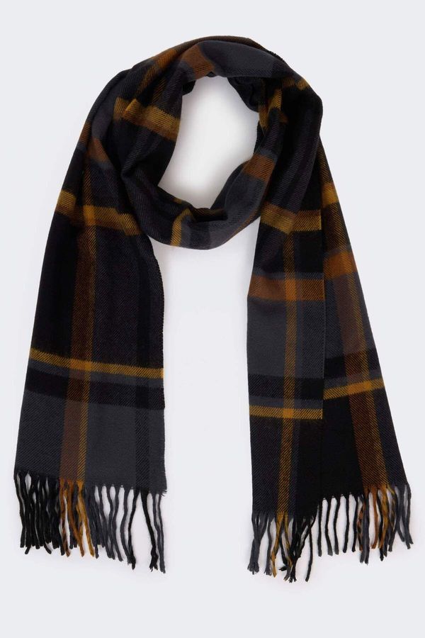 DEFACTO DEFACTO DFC - Men's Checkered Woven Scarf