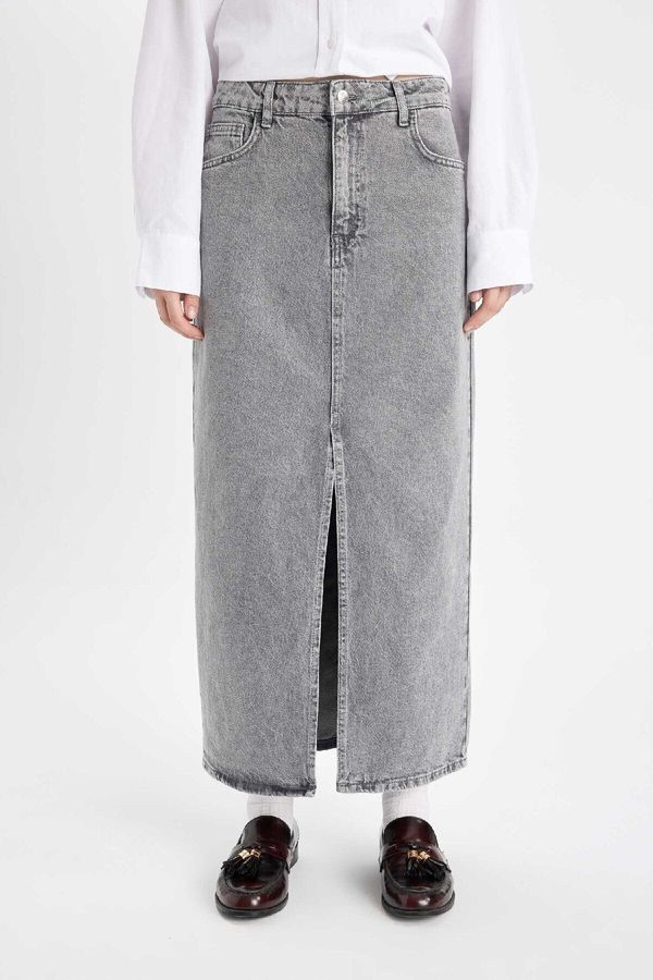 DEFACTO DEFACTO Fashion Fit Jean Long Skirt