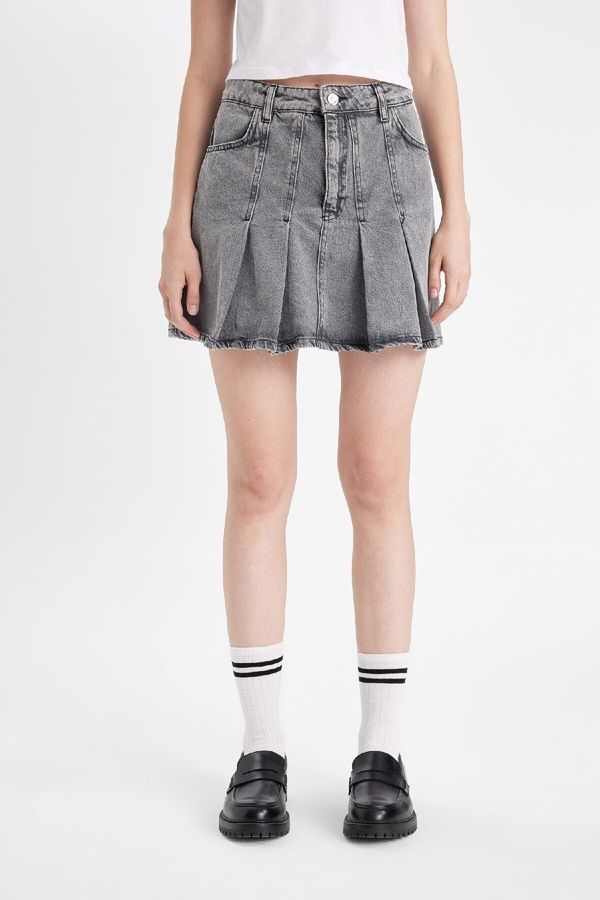 DEFACTO DEFACTO Fashion Fit Jean Mini Skirt