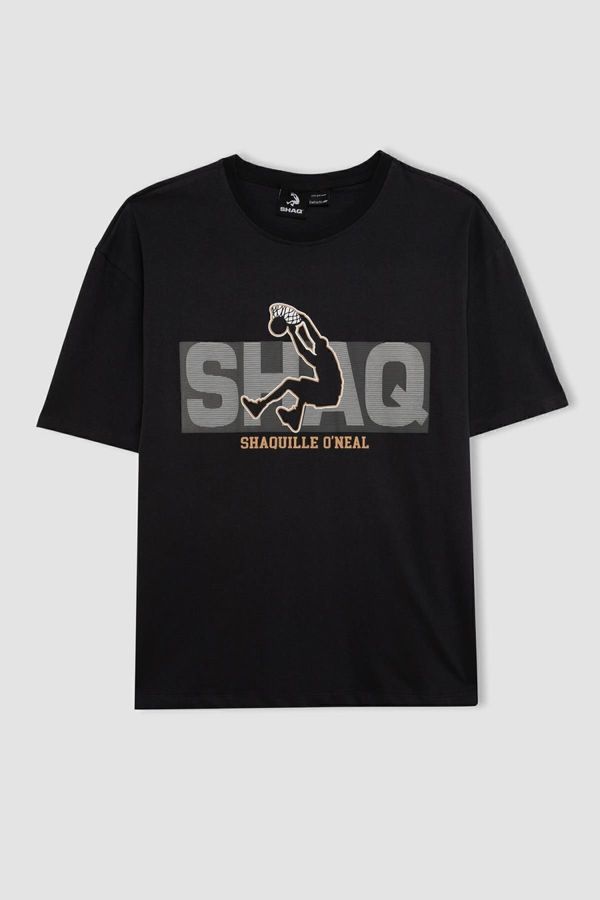 DEFACTO DEFACTO Fit Shaquille O'neal Oversize Fit Crew Neck Short Sleeve T-Shirt