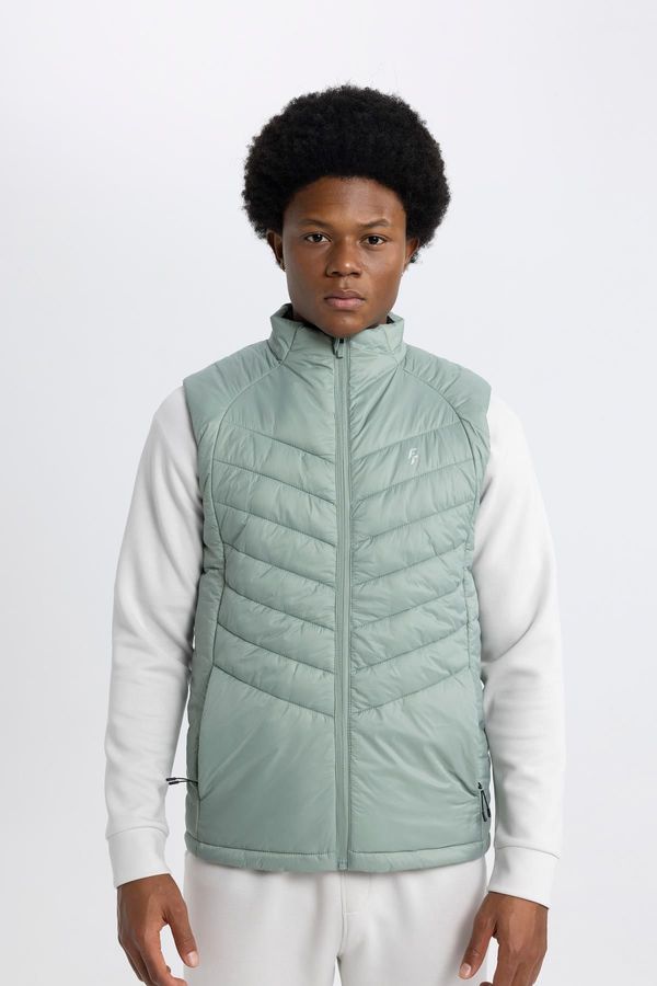 DEFACTO DEFACTO Fit Slim Fit Water Repellent Puffer Vest