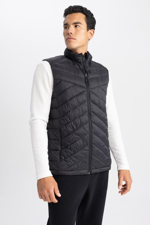 DEFACTO DEFACTO Fit Slim Fit Water Repellent Puffer Vest