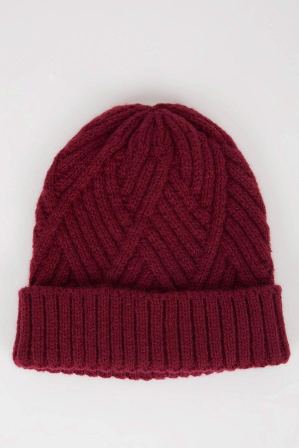 DEFACTO DEFACTO Girl Basic Plain Knitted Beret