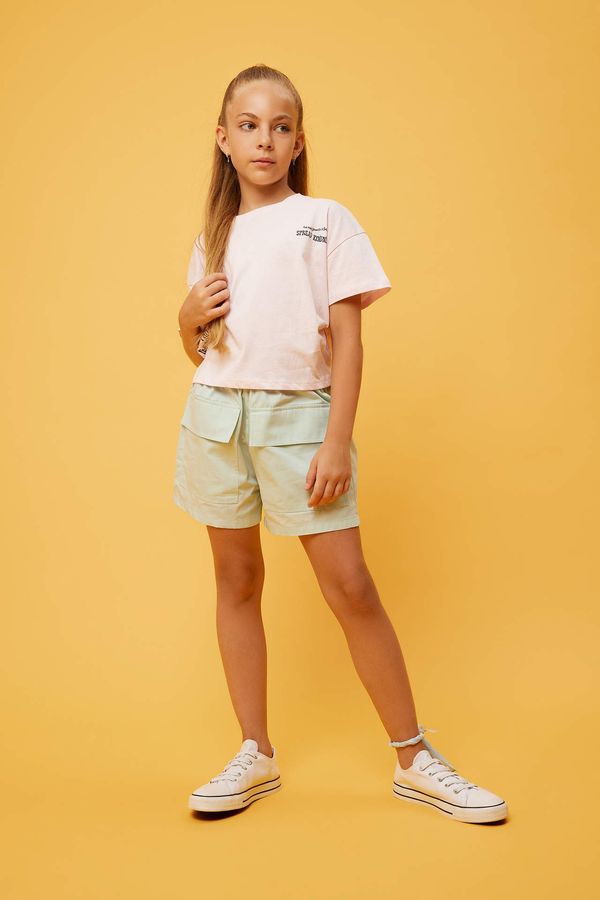 DEFACTO DEFACTO Girl Cargo Fit Short