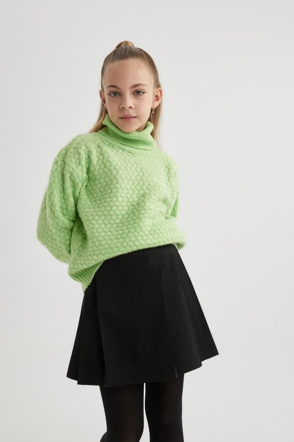 DEFACTO DEFACTO Girl Oversize Fit Turtleneck Sweater B1729a823wn