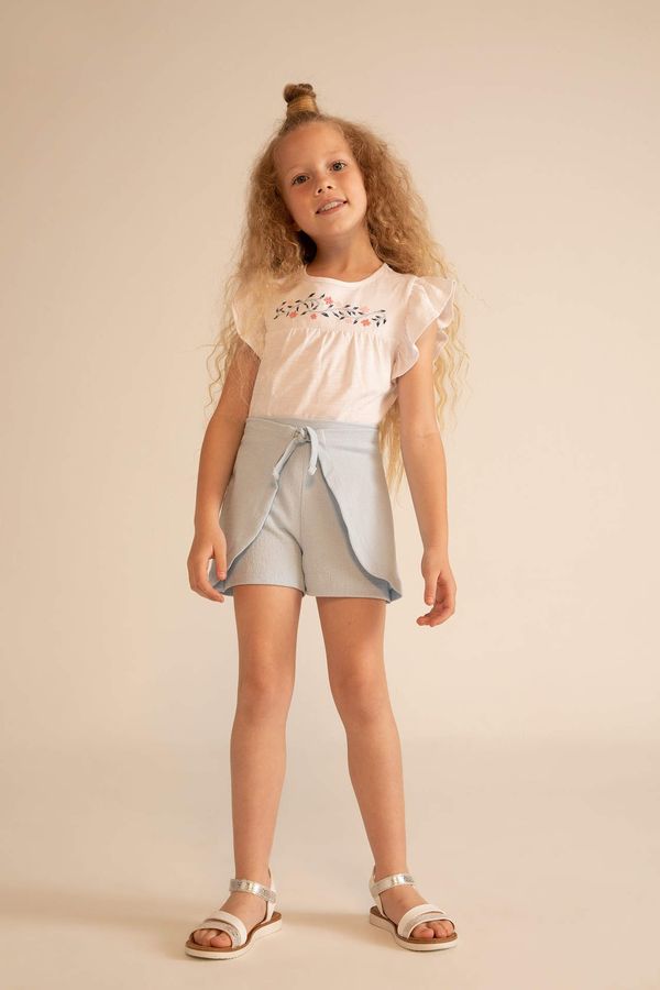 DEFACTO DEFACTO Girl Regular Fit Mini Jean Shorts