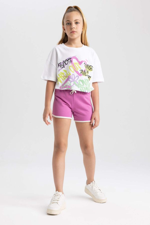 DEFACTO DEFACTO Girl Sweatshirt Fabric Shorts