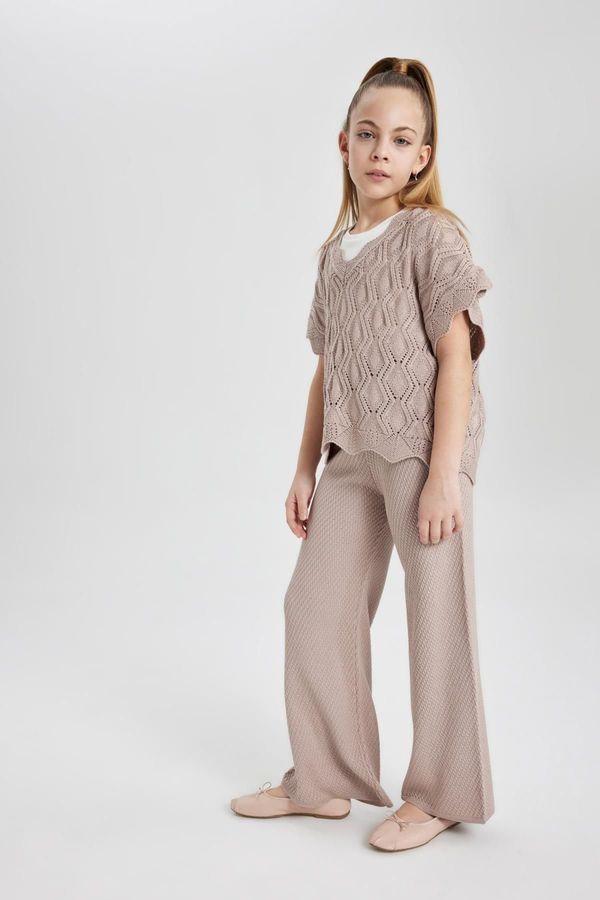 DEFACTO DEFACTO Girl&#39;s Cotton Trousers