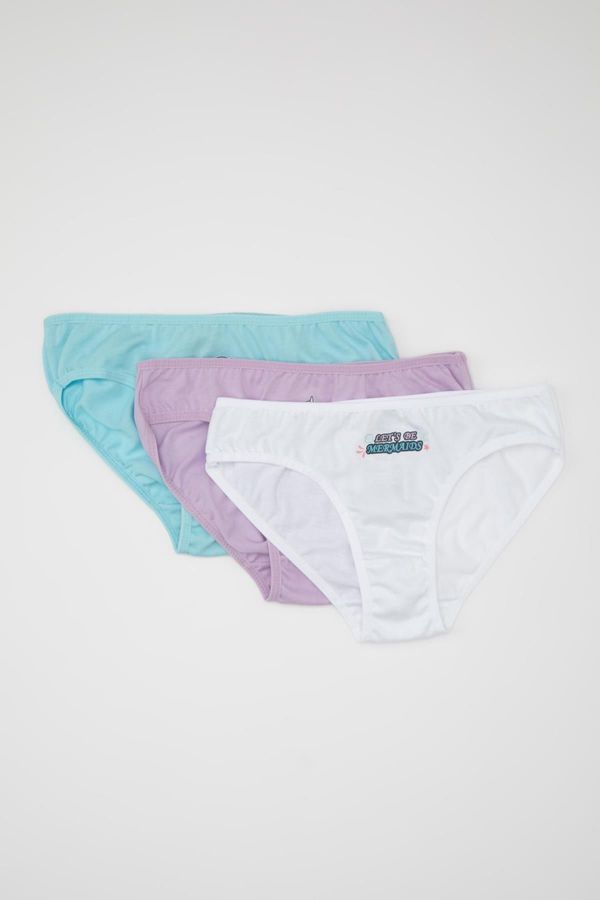 DEFACTO DEFACTO Girl's 3-Piece Slip Panties